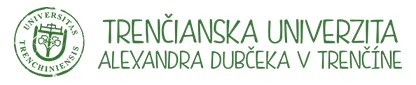 Alexander Dubček University of Trenčín logo